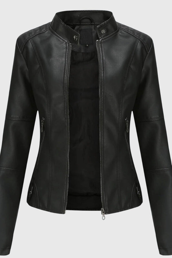 Giorgina™ - Veste en cuir élégante pour femmes