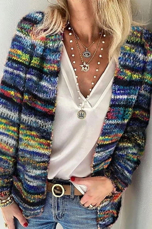 Sarai - Veste Cardigan en Faux Pull