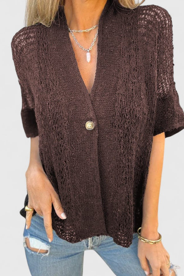 Calista | Chemise Tricotée Élégante