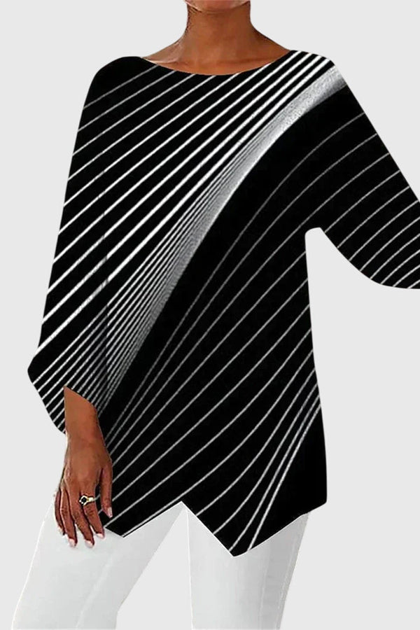 Alayah™ | Haut élégant à col rond