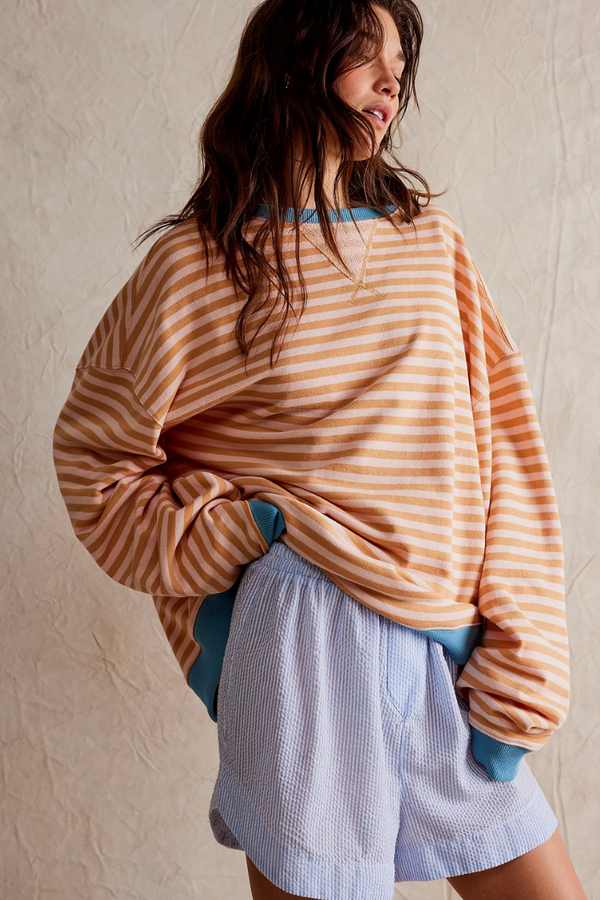 Juniper® | Striped oversized sweater