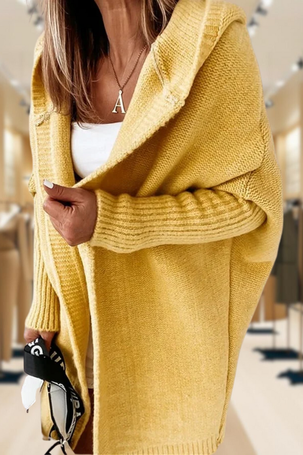 Destiny - Cardigan à capuche surdimensionné et confortable