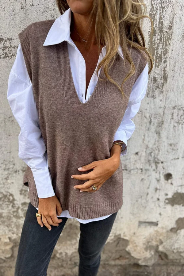 Rianna | Gilet en tricot