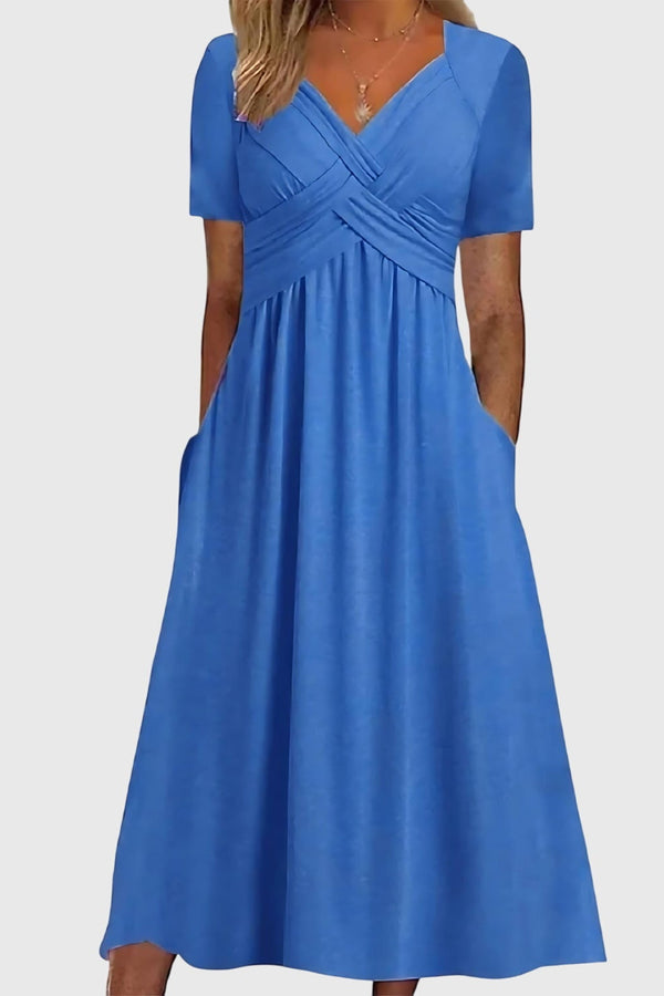 Viola™ | Robe midi avec contrôle du ventre