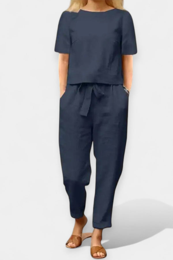 Ensemble aéré bicolore