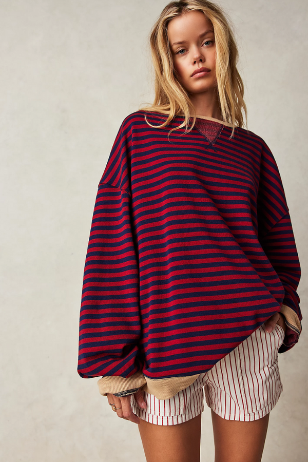 Isolde® | Striped oversized sweater