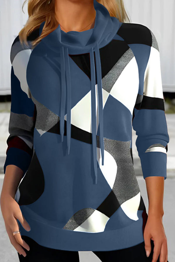 Clara - Sweat à capuche bicolore