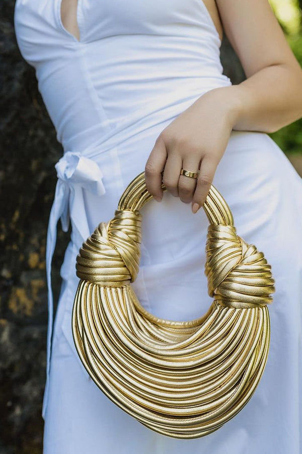 Ellie™ - Sac doré de luxe et élégant