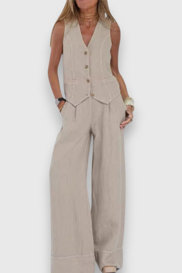 Ensemble deux pièces pour légèreté estivale