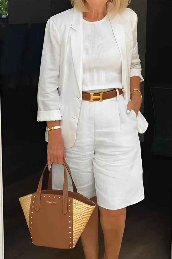 Zoey | Costume short décontracté élégant