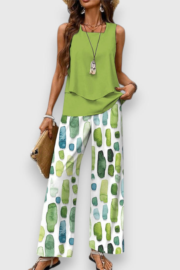 Ensemble deux pièces avec confort élégant