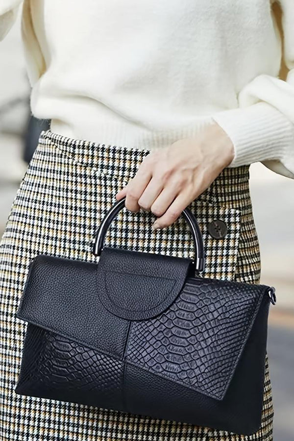 Grace™ Classique | Sac de luxe embossé croco