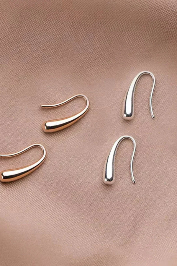 Boucles d'oreilles antiques pendantes en or et argent | Or blanc