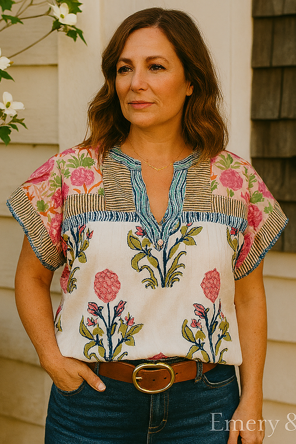 Cloe | Blouse bohème élégante