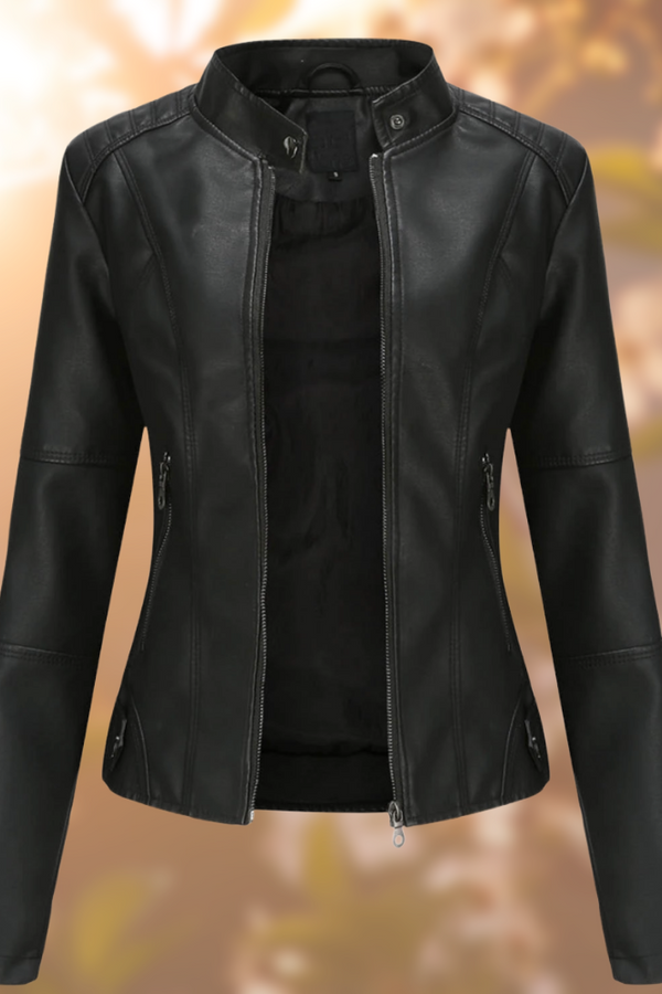 Giorgina™ - Veste en cuir élégante pour femmes