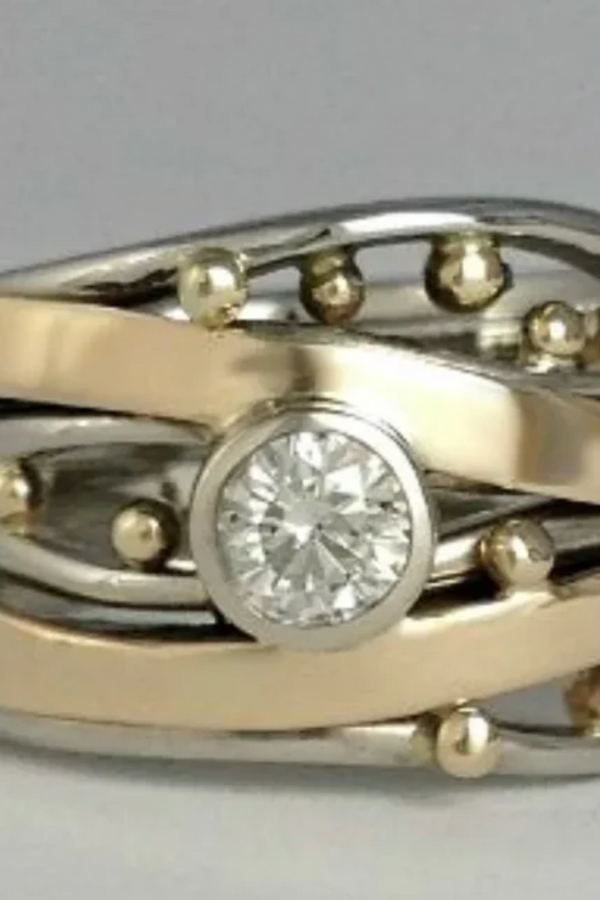 DEBORAH BAGUE VINTAGE EN OR