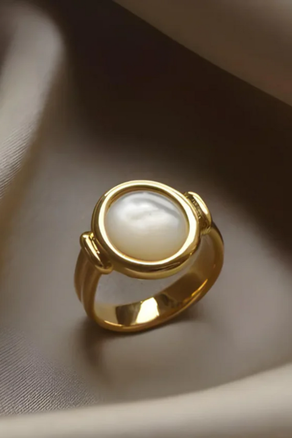 BAGUE TOUTE PERLE ÉLÉGANTE