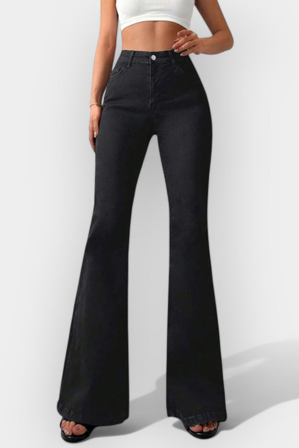 Jean bootcut taille haute