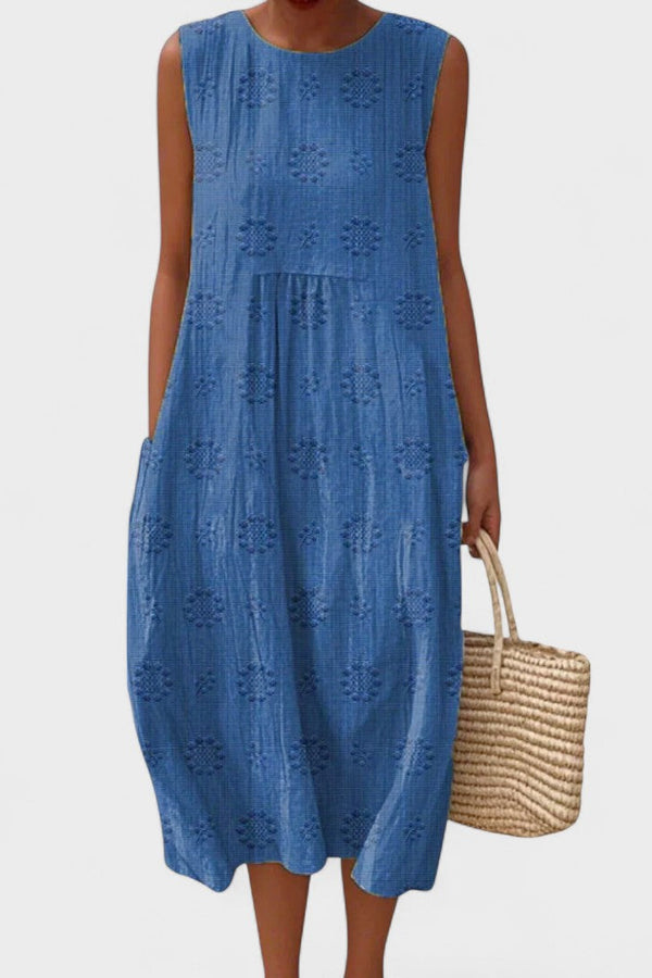 Johanna | Robe midi décontractée et confortable