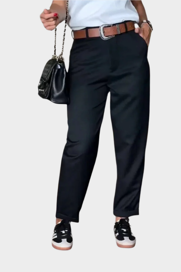 Pantalon élégant avec coutures