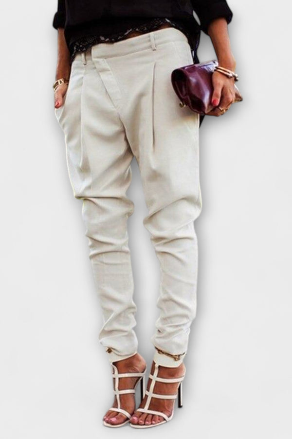 Pantalon taille haute