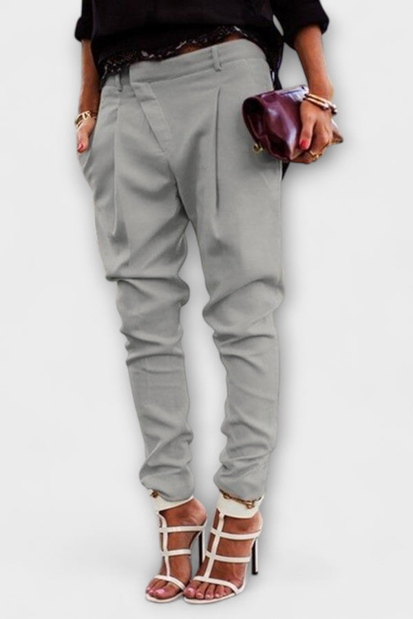 Pantalon taille haute