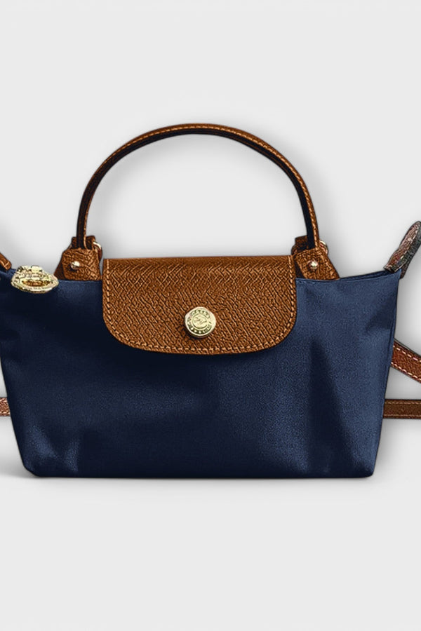 Sac à bandoulière bicolore