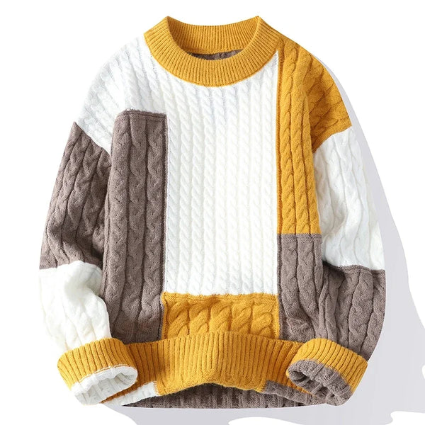 Fiona® | Casual color block women's sweater