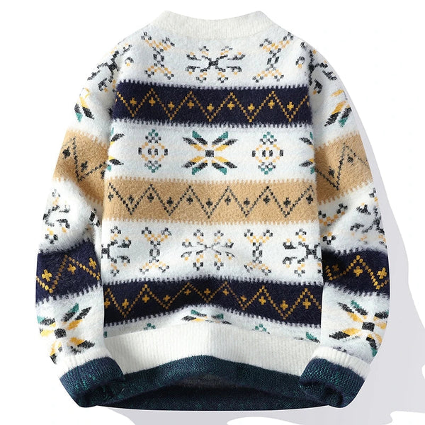 Jade® | Vintage printed cashmere sweater for women