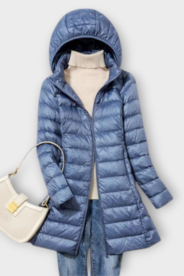 Annika - Veste en duvet ultralégère et imperméable