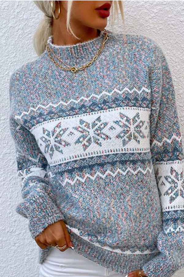 Bella - Pull doux à col roulé