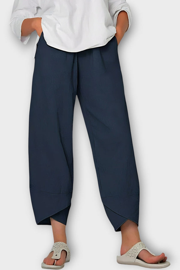 Pantalon élégant en lin