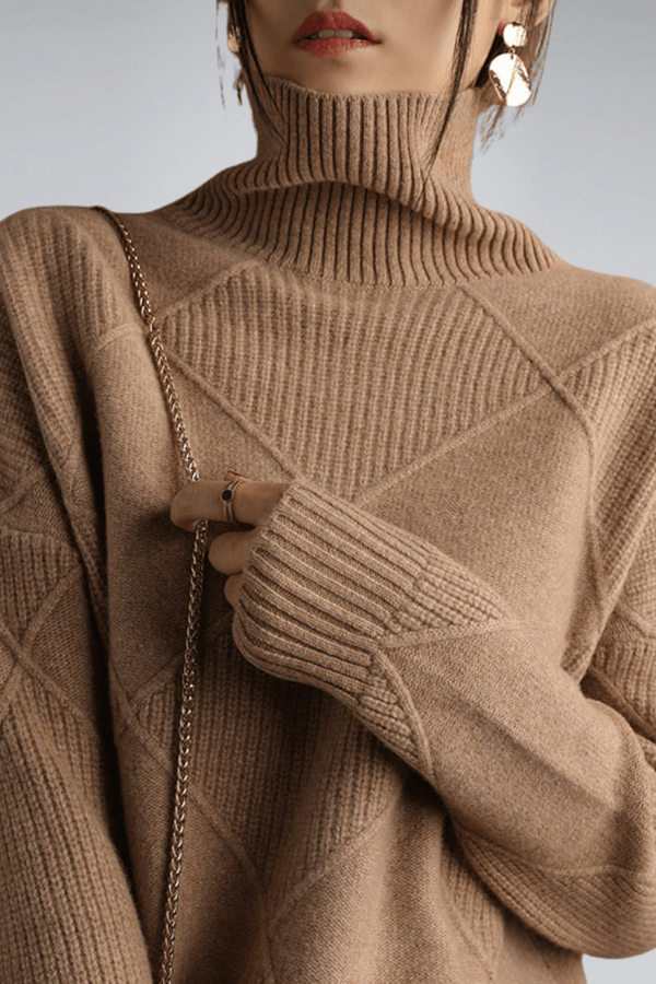 Alice | Pull à col roulé doux