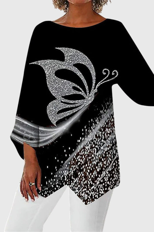 Alayah™ | Haut élégant à col rond