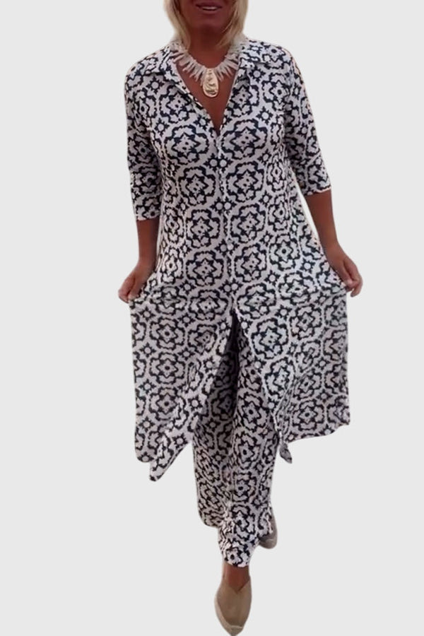 Gabriella™ | Ensemble Deux-Pièces Vintage Élégant