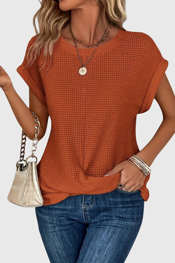 Isa™ | Blouse élégante avec col rond