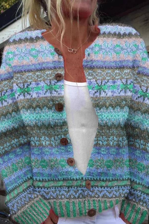 Cathrin | Cardigan imprimé