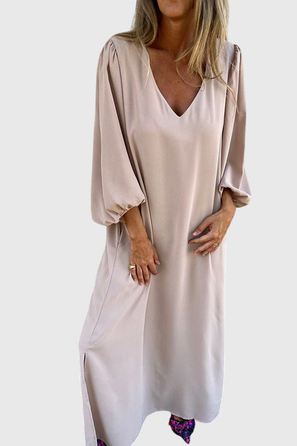 Carol™ - Robe longue bohème avec poches