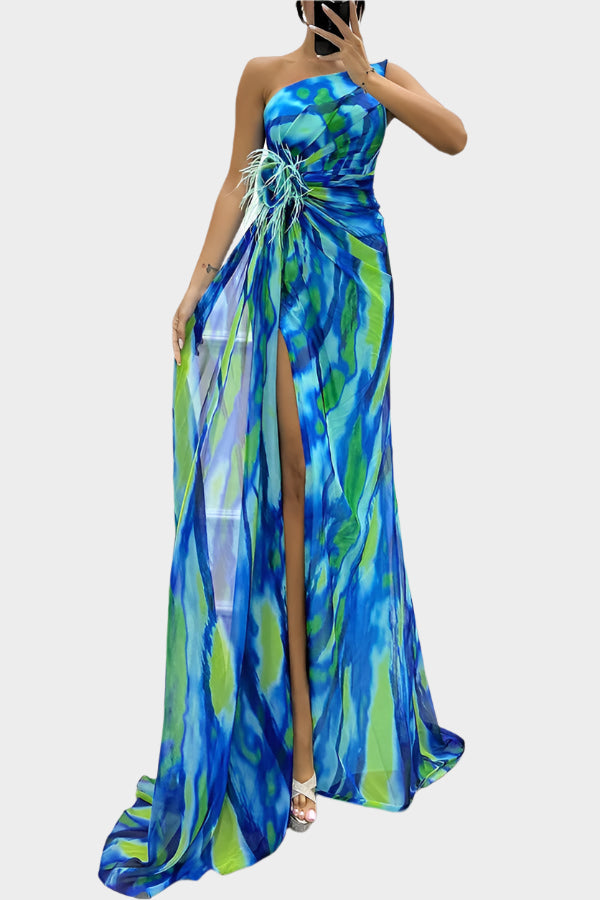 Robe colorée et aérienne