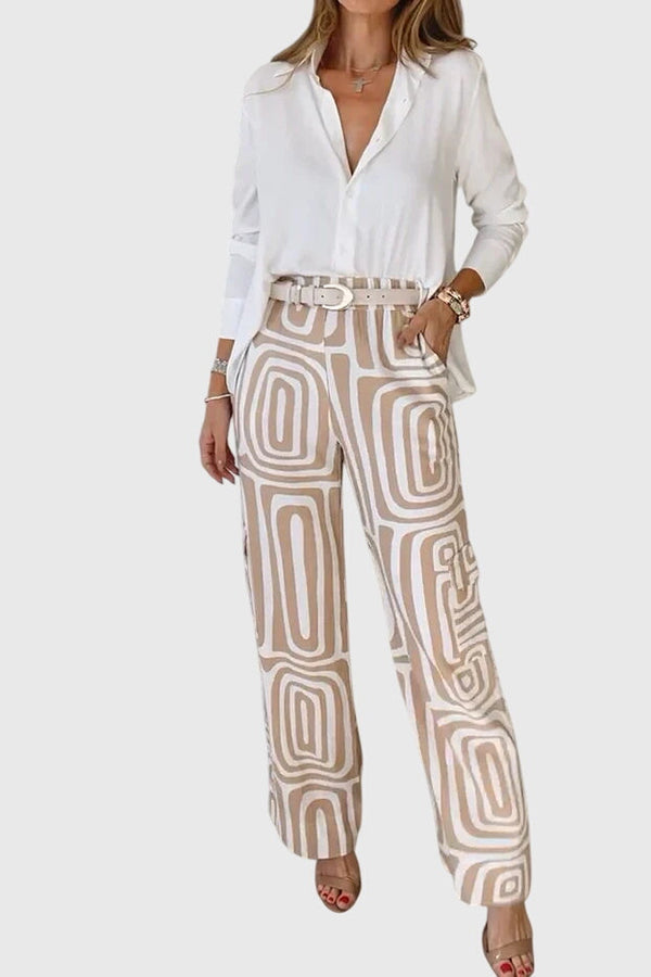 Emilia™ | Pantalon élégant + Blouse et ceinture offertes