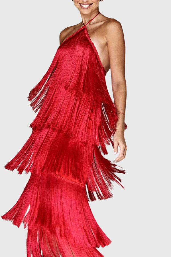 Artiselle™ - Robe à franges