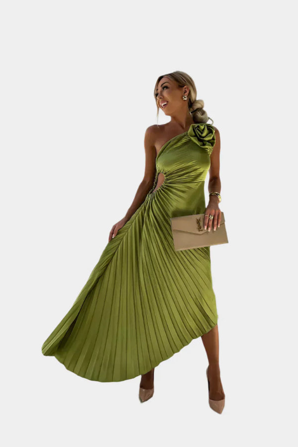 Robe florale avec des notes romantiques