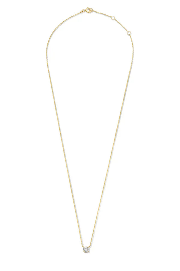 Collier pierre Moissanite Cléa | Or