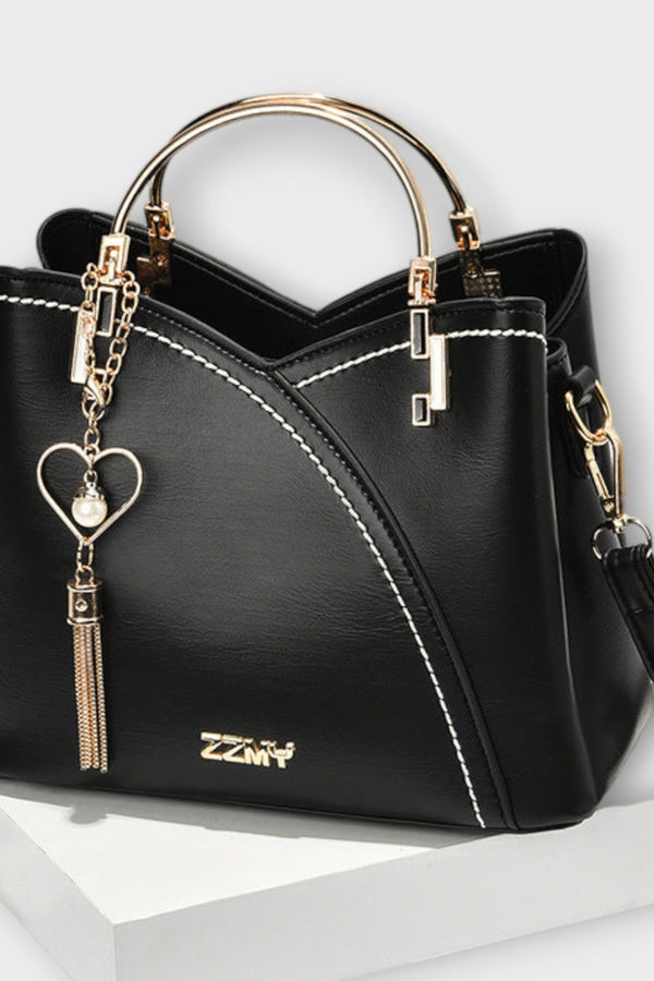 Sac fait main brillant