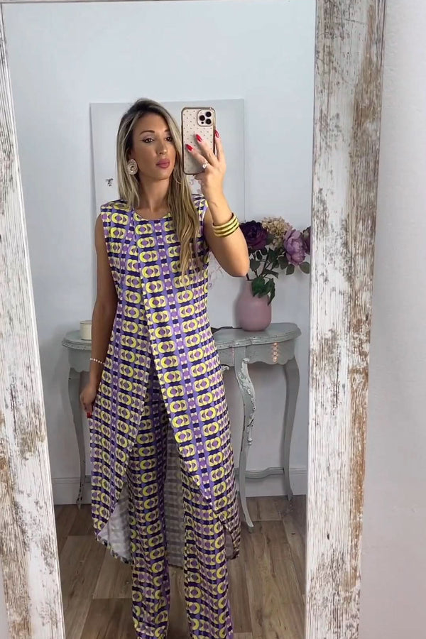 SKYE – COMBINAISON CONFORTABLE IMPRIMÉE