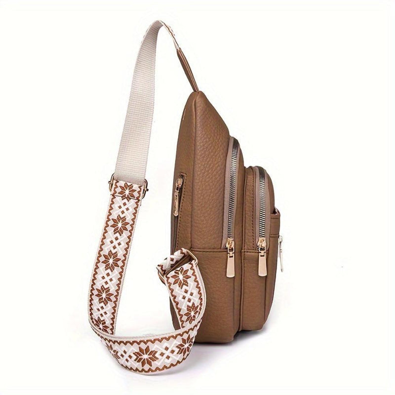 Riley™ Charme Vintage | Sac bandoulière poitrine