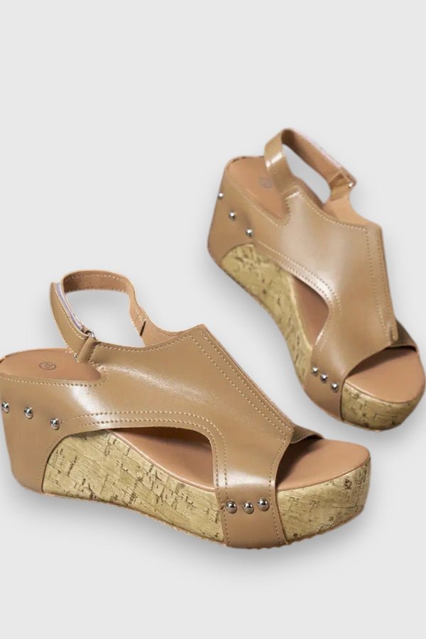 Sandales élégantes à plateforme