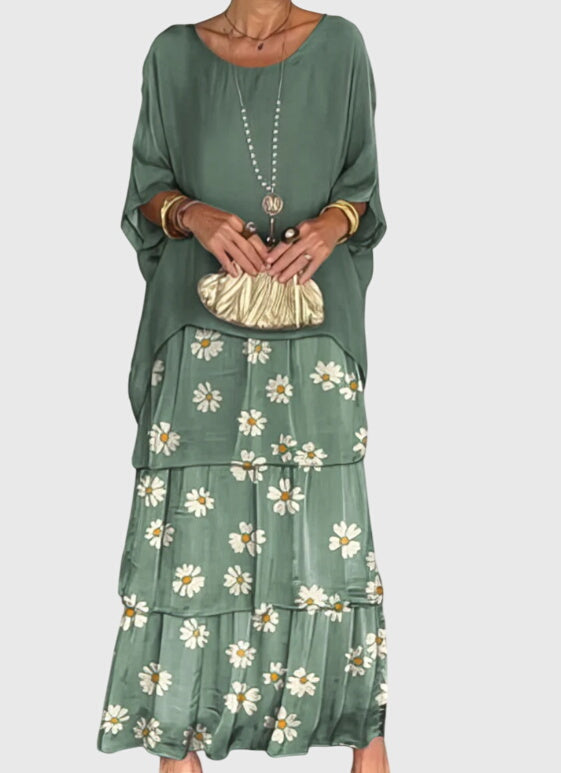 Susan™ | Robe élégante longue et fluide