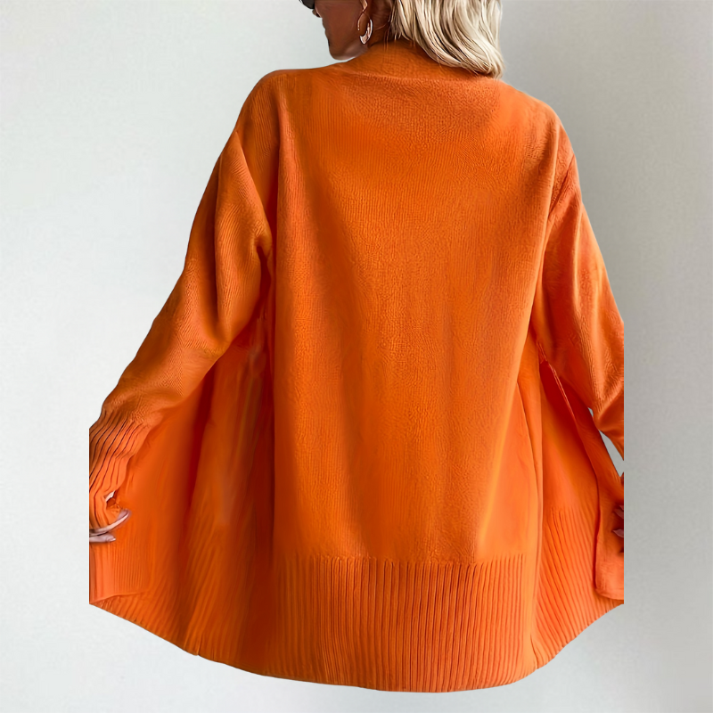 Celest- Cardigan douillet en maille douce