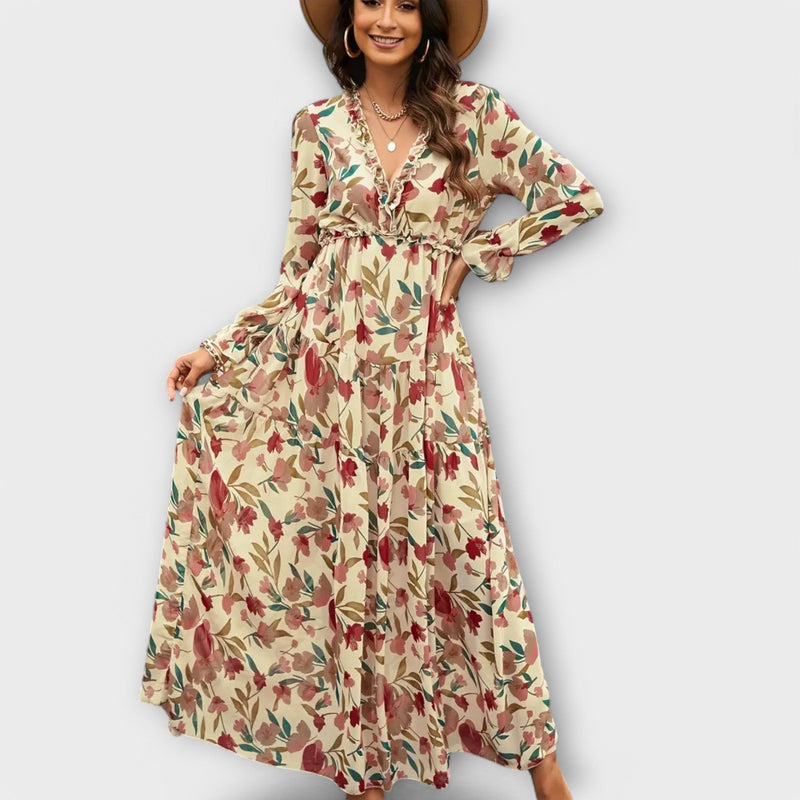 Ynah | Robe Maxi Élégante